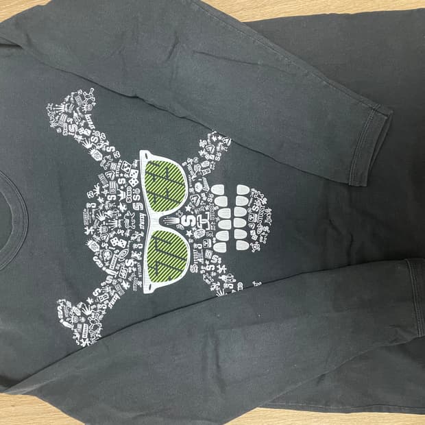 스투시 빈티지 스컬 롱슬리브 m