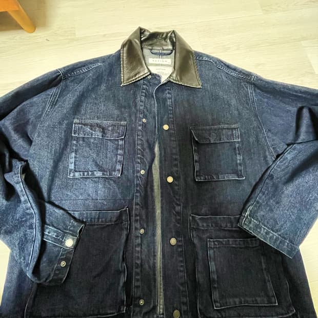 비슬로우 워시드 데님 자켓 판매합니다