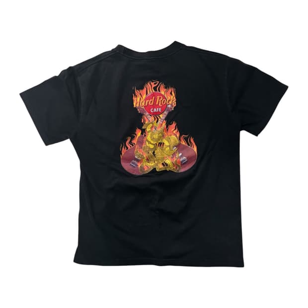 00s Hard Rock Cafe Bangkok Flame T-Shirt