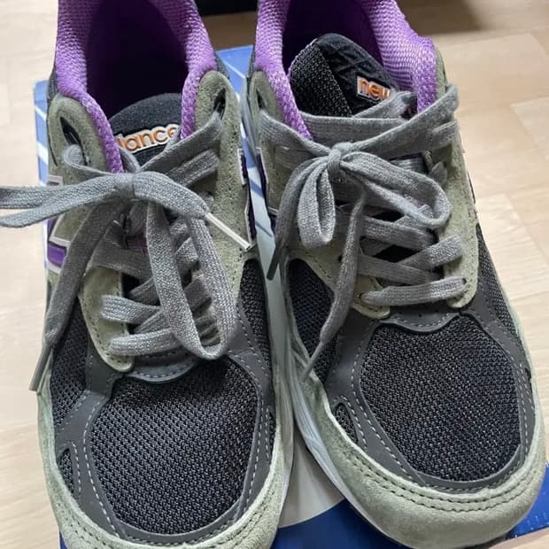 뉴발란스 M990TC3  올리브 리프 블랙 사이즈 265