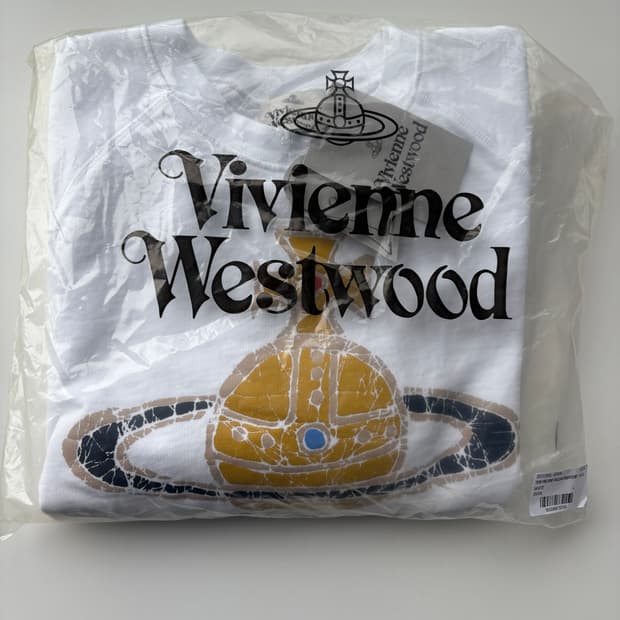 비비안웨스트우드 orb로고 타임머신 스웻셔츠 L