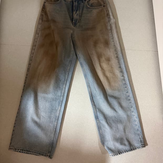 자라 워싱 데님