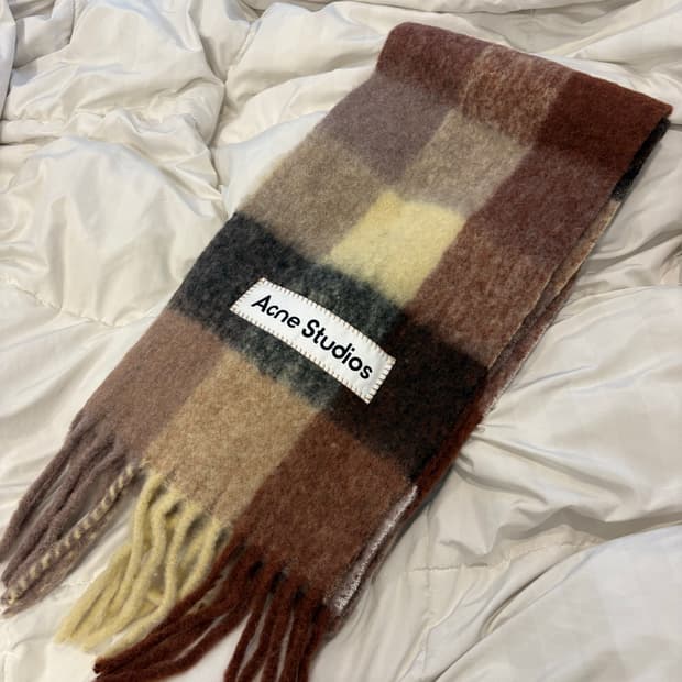 [새상품급] 아크네 스튜디오 머플러 브라운