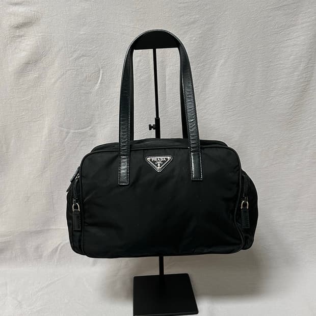 프라다 포코노 나일론 숄더백 토트백 바게트백 y2k