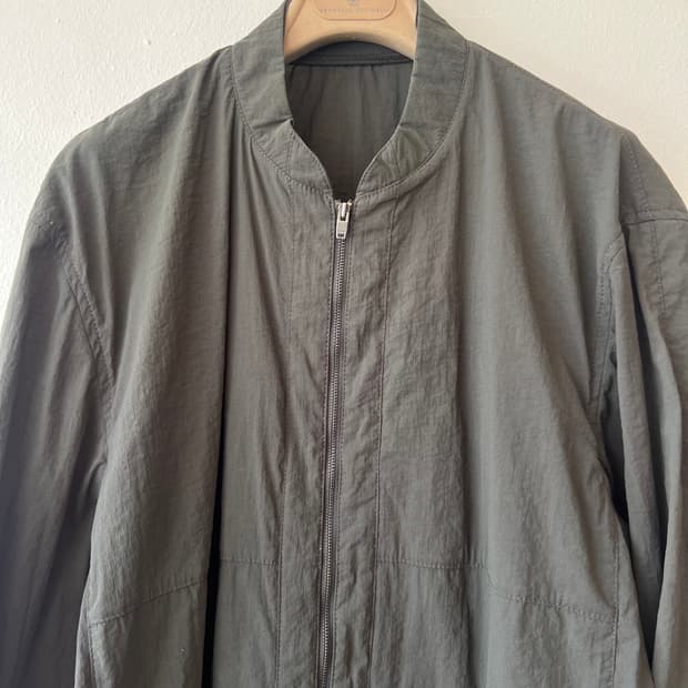 에피그램 남성 카키 블루종점퍼 집업자켓