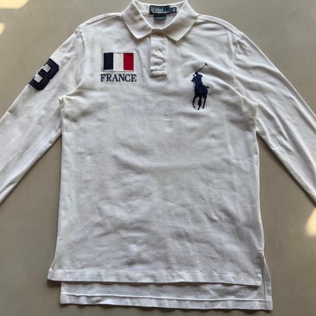 폴로 카라티 롱슬리브 빅포니 프랑스