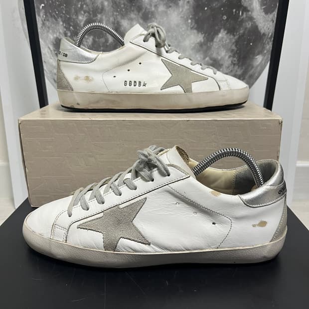 정품 41) 골든구스 실버탭 스니커즈 265~270