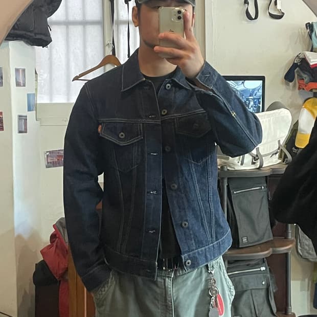 EDWIN 데님자켓 M