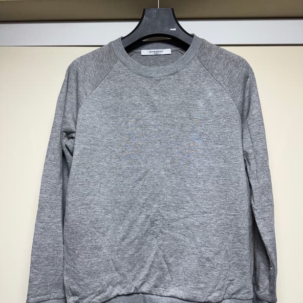 지방시 16SS 백슬릿 스웻셔츠