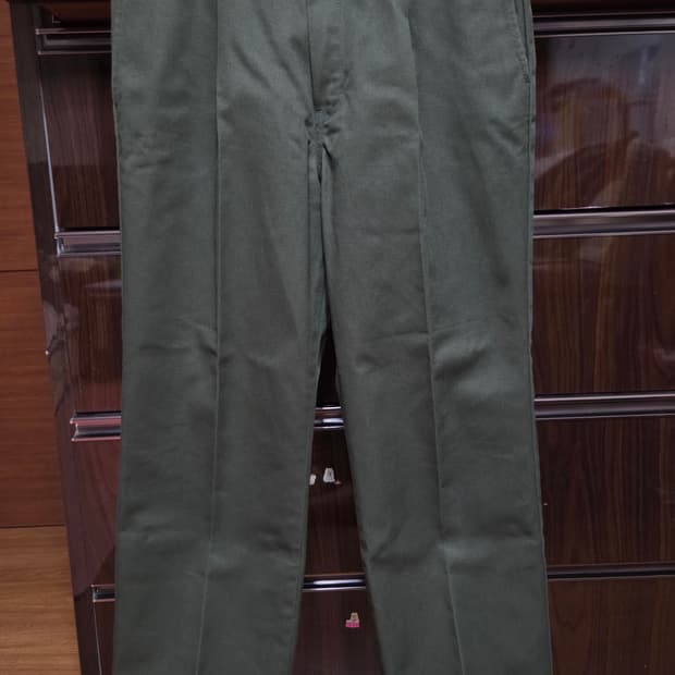 와코마리아 디키즈 플리티드 팬츠 올리브 M