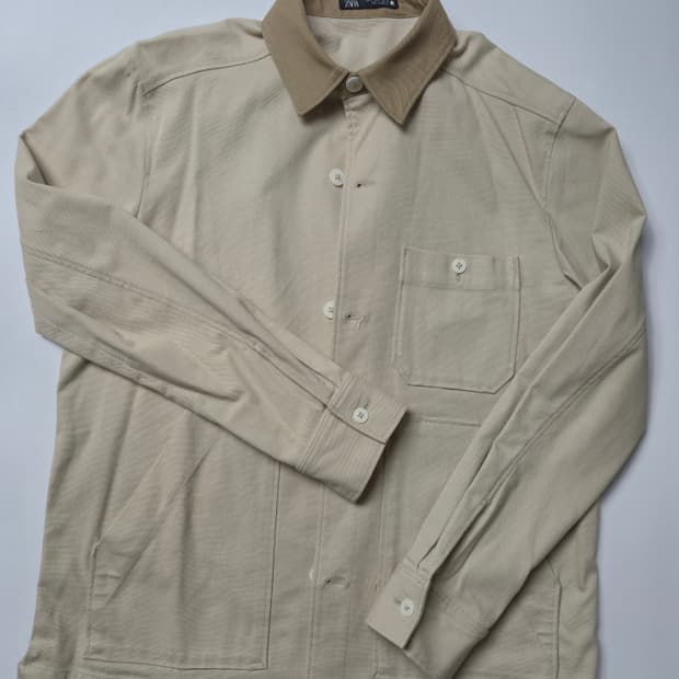 ZARA 프렌치 워크 초어 자켓 XL (42사이즈)