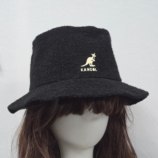 정품 캉골 버뮤다 버킷햇 블랙