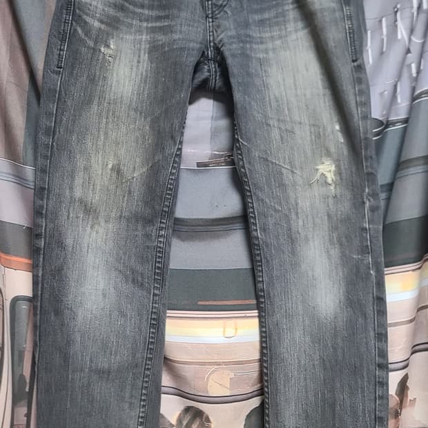 버커루 워싱 데님 