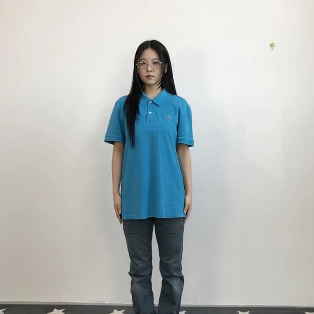 Lacoste Dot Pattern Polo Shirt