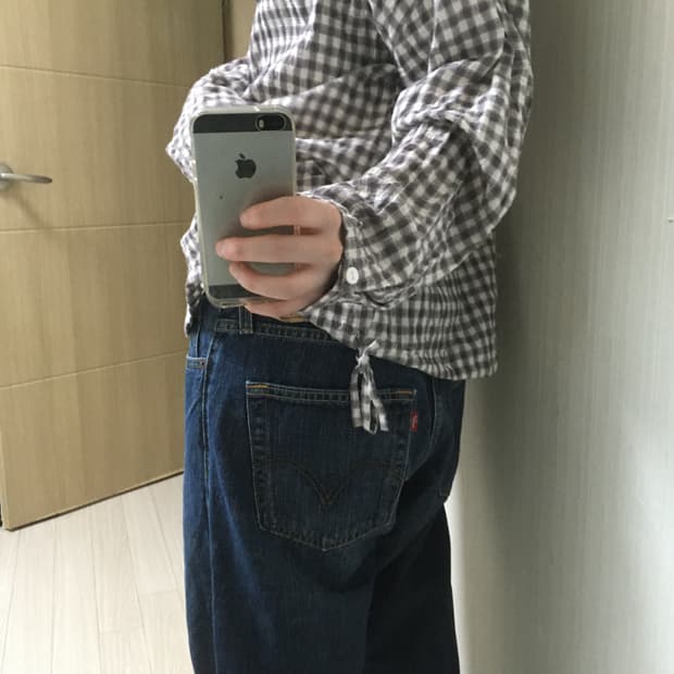 Levi’s 514 slim straight denim