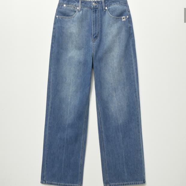 세터 SATUR 린넨 릴렉스드 데님 팬츠 (새상품급)