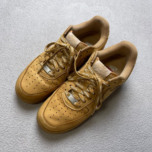 [uk7] 나이키 슈프림 에어포스 된장포스 -260