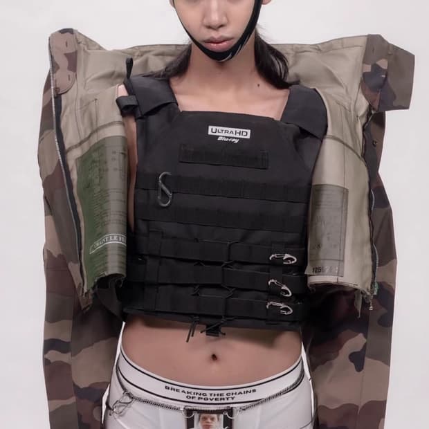 Coucou bebe 26ss 테티컬 밀리터리 베스트