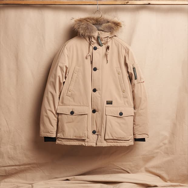 # 겨울파카의 대명사 N-3B 커버낫 남성 후드 구스다운 패딩 급처