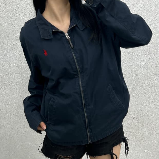 폴로 랄프로렌 레드포니 네이비 코튼 자켓 M