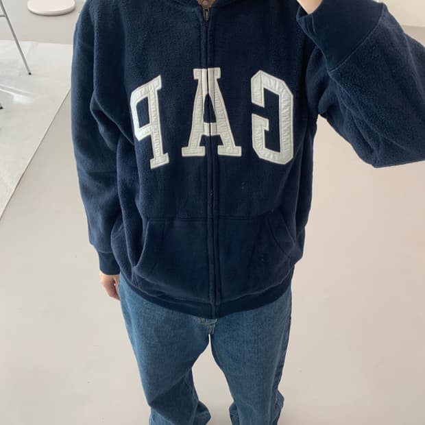 갭 키즈 후리스 후드집업 XXL(14-16)