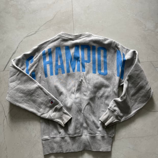 (S) 90s 챔피온 리버스위브 맨투맨