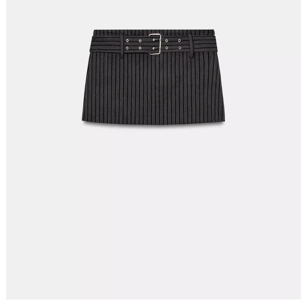 자라 벨트 스커트