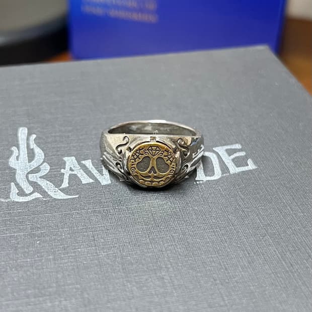 19-20호) 로우하이드 슈가스컬링 실버925 은반지