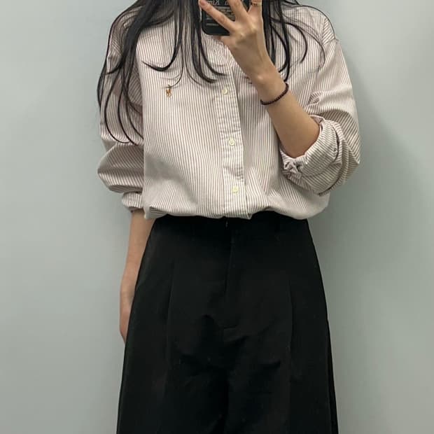 폴로 랄프로렌 스트라이프 옥스포드 셔츠