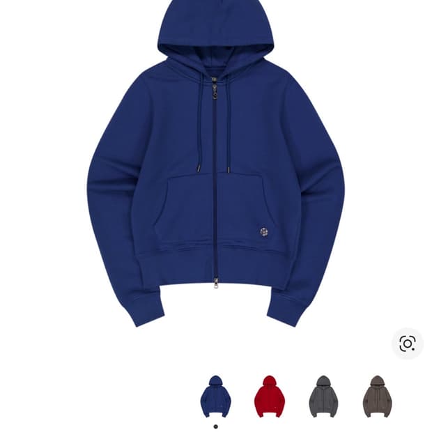 코이세이오 038 코지 후드 집업 블루