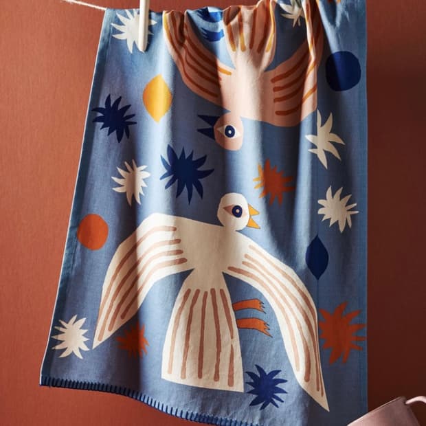 (새상품) 버드 디시 타월