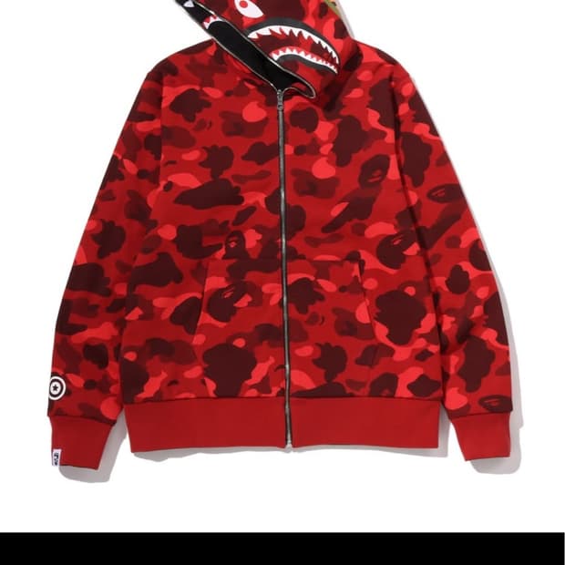 구매) REVERSIBLE SHARK FULL ZIP HOODIE
