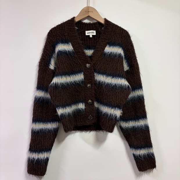 [XS] 겐조 21FW 알파카 모헤어 가디건