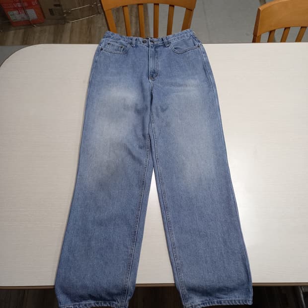 29 MILLIONCOR 하이웨이스트 스판 세미와이드진 29-547