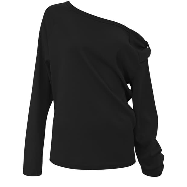 체메씨 보우 원숄더 롱슬리브 판매