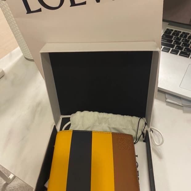로에베 loewe 남성 반지갑