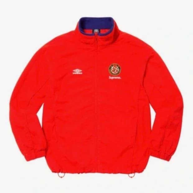 슈프림 엄브로 코튼 립스탑 트랙 자켓