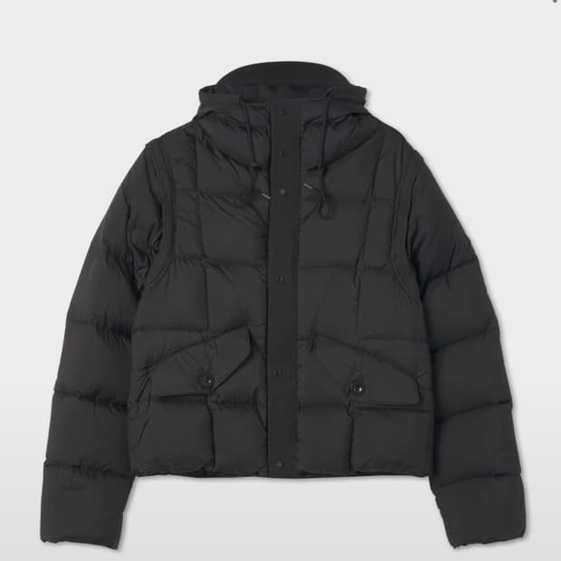 허리케인 콤보 다운 아노락 패딩 (베스트 탈부착가능) 52 XL