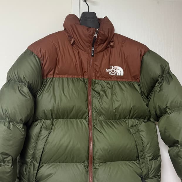 노스페이스 1996 에코 눕시 자켓 다크 카키 L