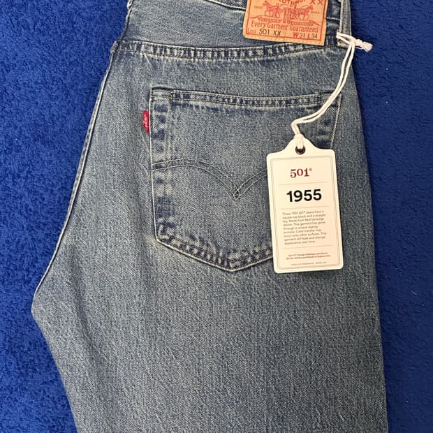 LVC 리바이스 55501 블랙잭 31/34 