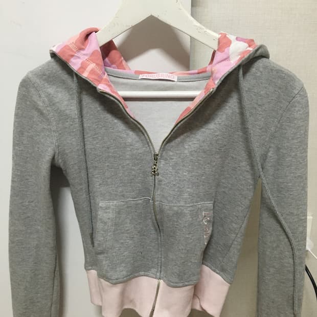 포어링 후드집업 