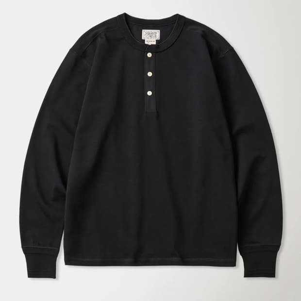 브론슨 Vintage Long 헨리넥 긴팔티셔츠