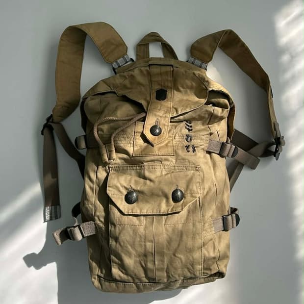 디젤 캔버스 유틸리티 밀리터리 백팩