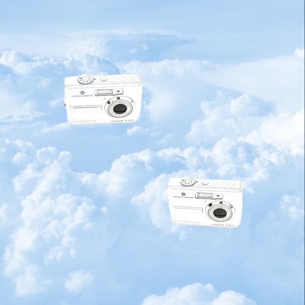 풀박스&희귀!) Minolta Dimage E500 디카 카메라