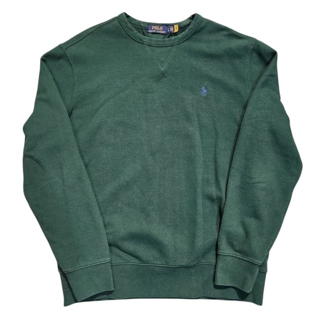 폴로 랄프로렌 그린 맨투맨 티셔츠 (L)