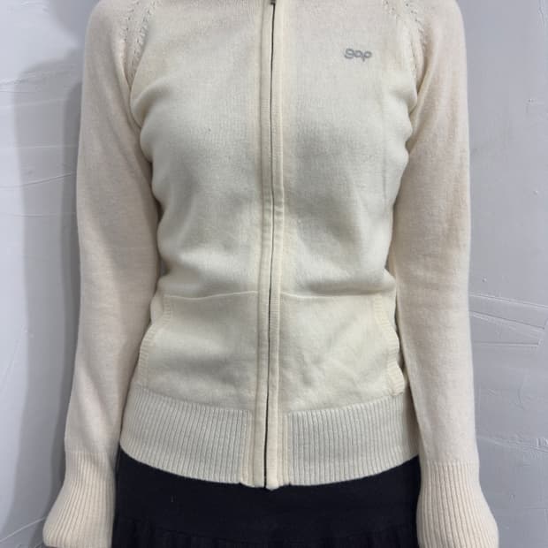 gap lambs wool hood zipup