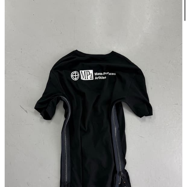 Mpa ZIP INSTRUMENT T-SHIRT 02 (BLACK) L