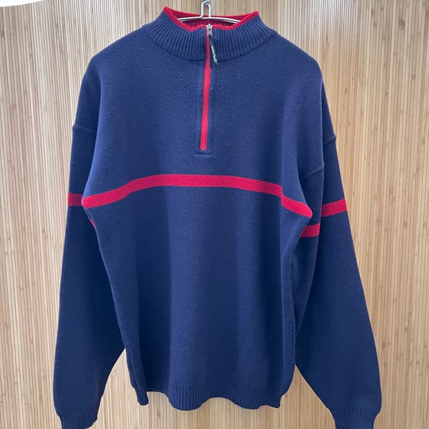 몽벨 재팬 빈티지 하프집업니트 판매