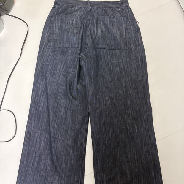 리플라이퍼키 원턱 와이드데님