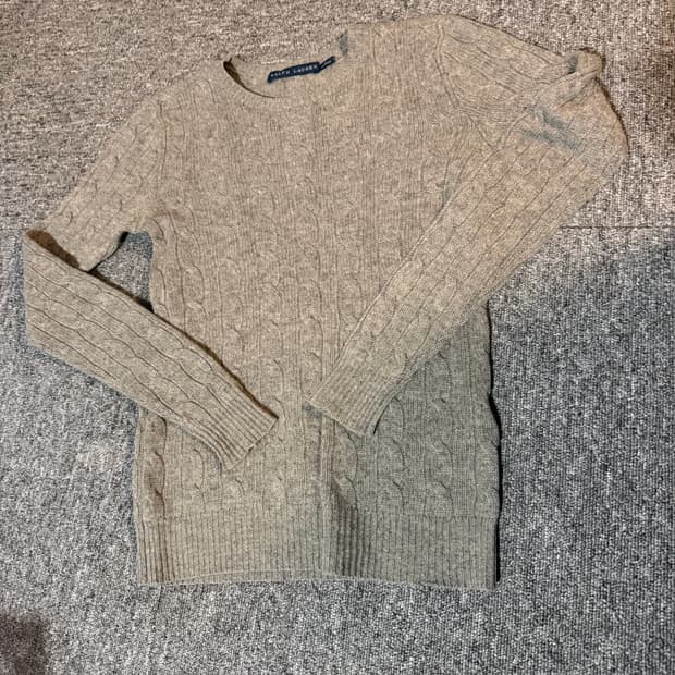 폴로 랄프로렌 캐시미어 울 니트